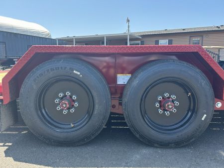 New 2025 Midsota 7x24 Split Tilt Equipment Trailer 15.4K GVWR