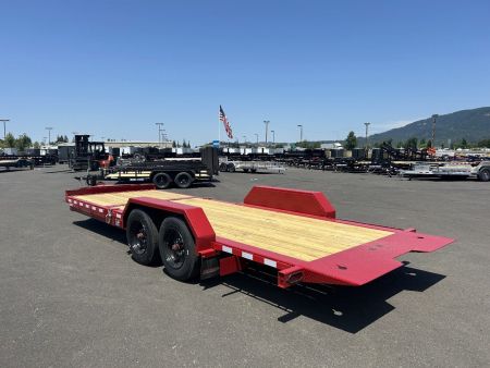 New 2025 Midsota 7x24 Split Tilt Equipment Trailer 15.4K GVWR