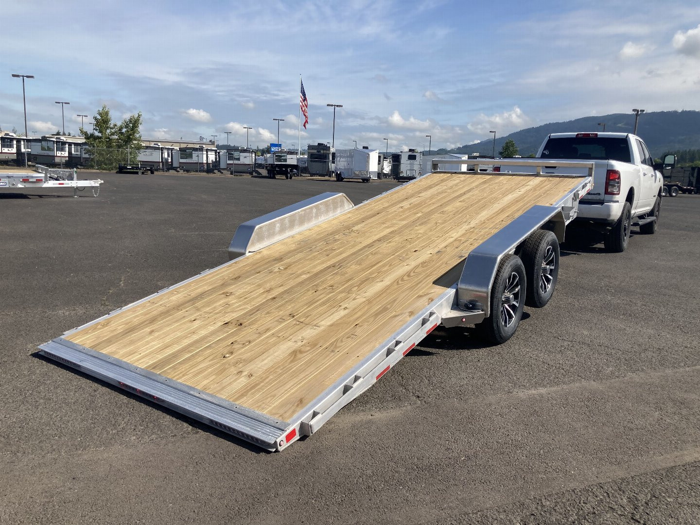 New 2025 Sure-Trac 7x20 Aluminum Power Tilt 7K GVWR