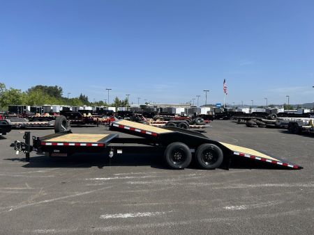 New 2025 MIDSOTA 8.5x24 (18+6) 17.6K GVWR Split Tilt Equipment Trailer