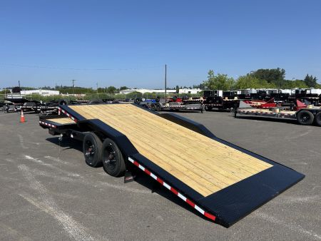 New 2025 MIDSOTA 8.5x24 (18+6) 17.6K GVWR Split Tilt Equipment Trailer
