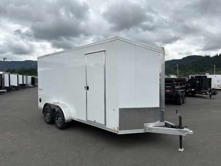 New 2025 Pace American 7X16 Aluminum Enclosed Cargo Trailer 7K GVWR