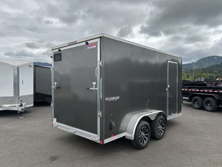 New 2025 Pace American 7X16 Aluminum Enclosed Trailer 7K GVWR