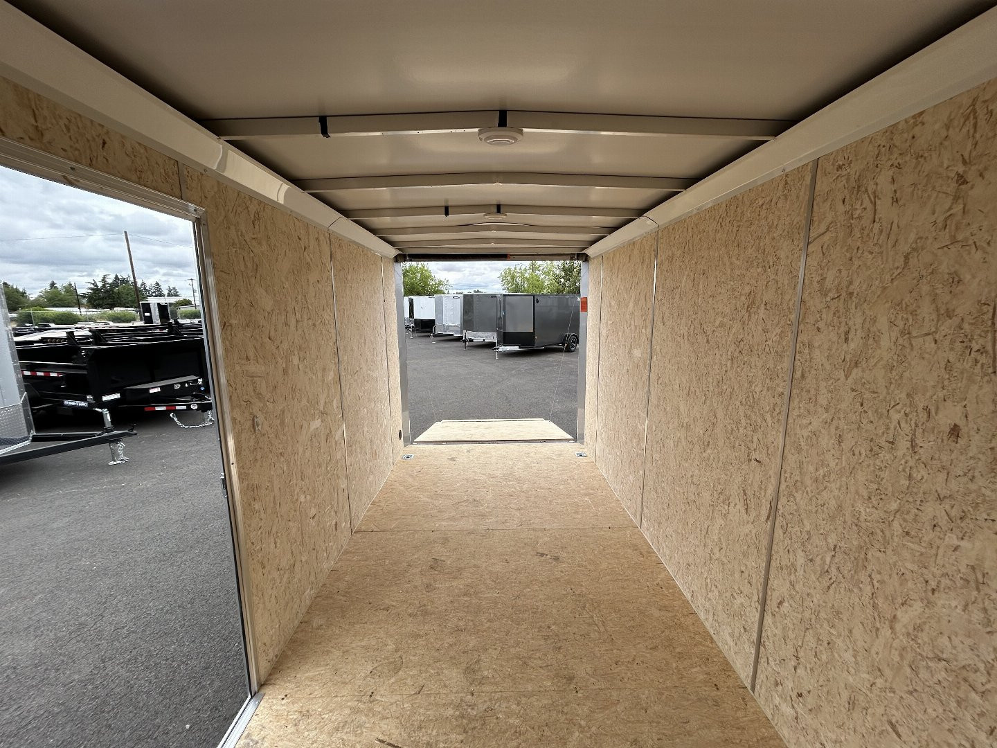 New 2025 Pace American 7X14 Enclosed Cargo Trailer 7K GVWR
