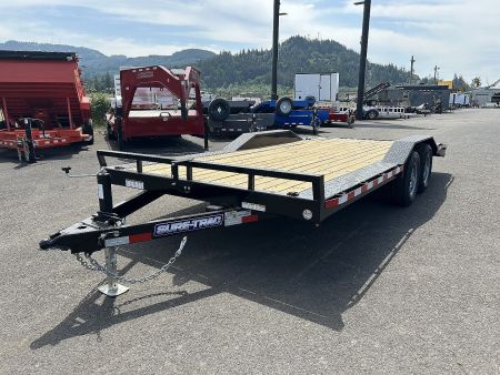 New 2025 Sure-Trac 8.5x18 Car Hauler Drive Over Fenders 10K GVWR