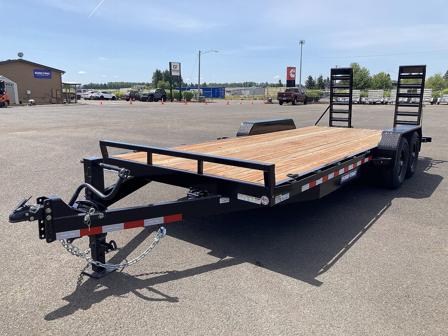 New 2025 Sure-Trac 7x20 Equipment Flat Bed 14K GVWR