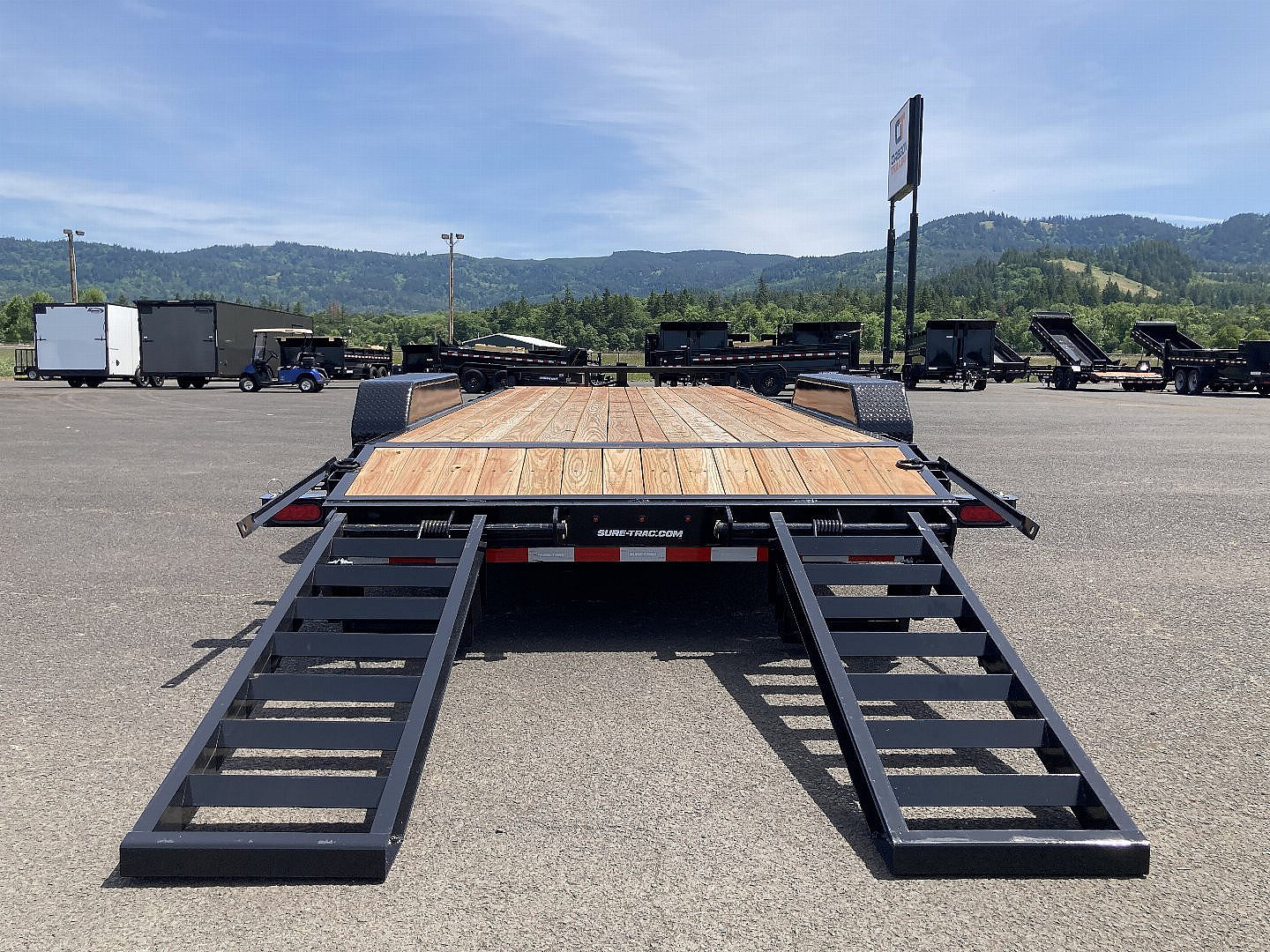 New 2025 Sure-Trac 7x20 Equipment Flat Bed 14K GVWR