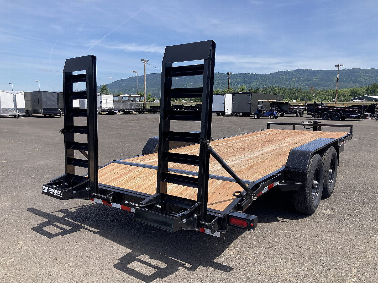 New 2025 Sure-Trac 7x20 Equipment Flat Bed 14K GVWR