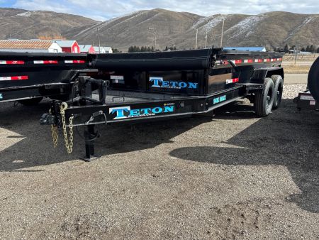 New 2025 Teton Trailer 7x14 BP Dump