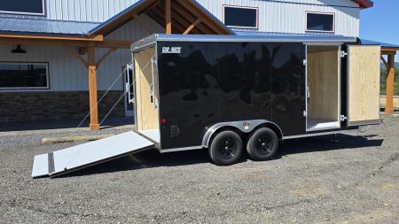 New Car Mate Custom Enclosed Trailer / 7K GVWR / 7'x16'