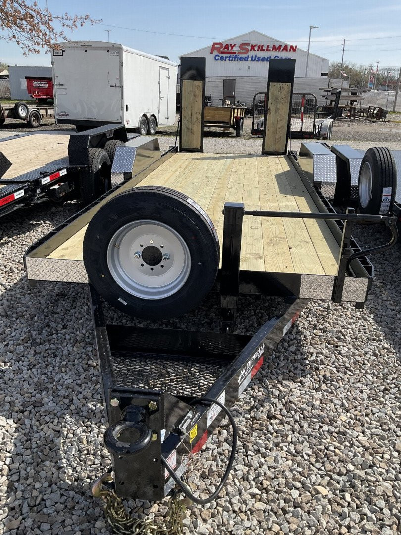 New 2024 Imperial Trailer WB-16-20 Equipment Trailer Wood floor and wood filled ramps