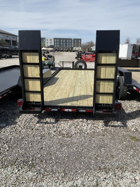New 2024 Imperial Trailer WB-16-20 Equipment Trailer Wood floor and wood filled ramps