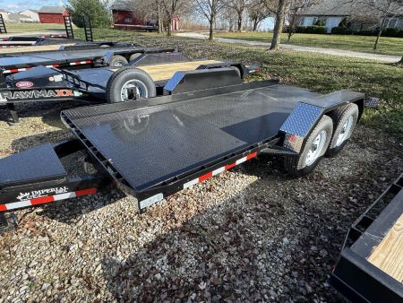 New 2025 Imperial Trailer LB-14-16 Tilt Trailer 78X16 TA (GVW:14000) BLACK