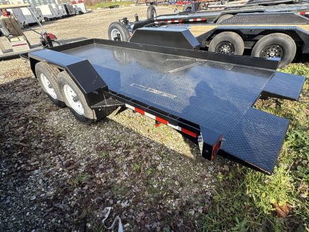 New 2025 Imperial Trailer LB-14-16 Tilt Trailer 78X16 TA (GVW:14000) BLACK