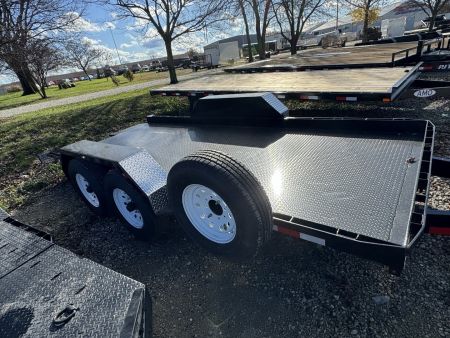 New 2025 Imperial Trailer LB-14-16 Tilt Trailer 78X16 TA (GVW:14000) BLACK