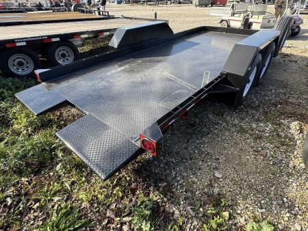 New 2025 Imperial Trailer LB-14-16 Tilt Trailer 78X16 TA (GVW:14000) BLACK