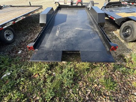 New 2025 Imperial Trailer LB-14-16 Tilt Trailer 78X16 TA (GVW:14000) BLACK