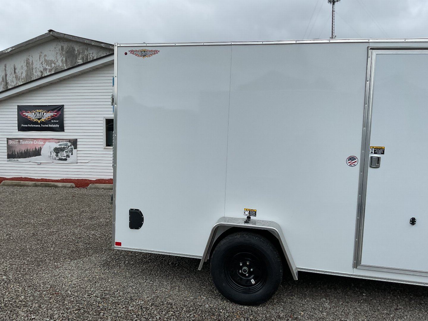 New 2025 H&H Trailers H8412SFTV-035 Cargo / Enclosed Trailer
