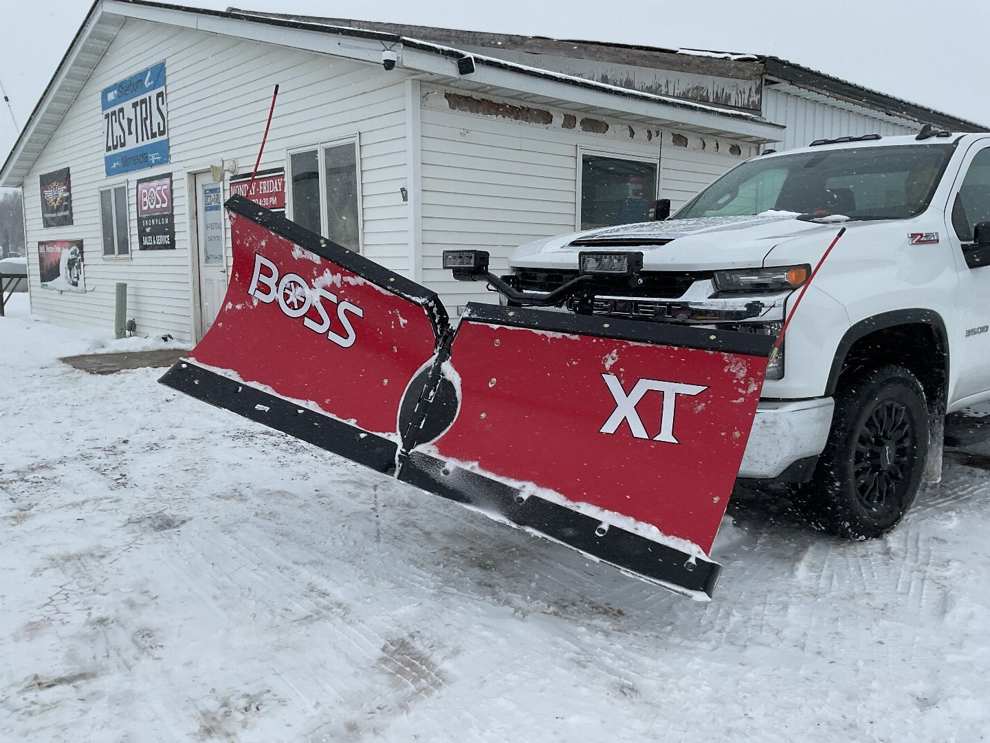 New 2026 BOSS 8'2" POLY-V XT Snow Plow