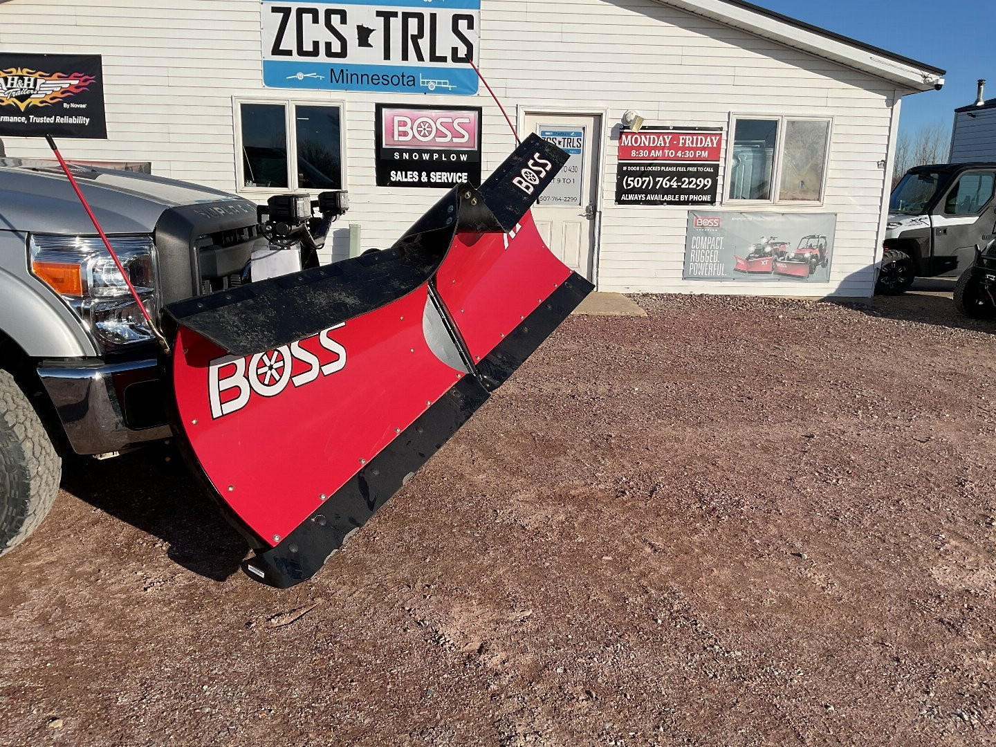 New 2026 BOSS 9'2 POLY XT V PLOW Snow Plow
