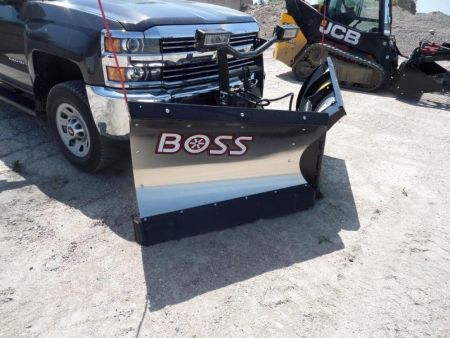 New 2026 BOSS 9'2  XT STAINLESS V-PLOW Snow Plow