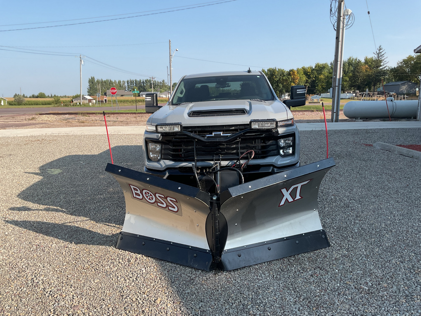 New 2026 BOSS BOSS 8'2" STAINLESS STEEL XT V PLOW Snow Plow