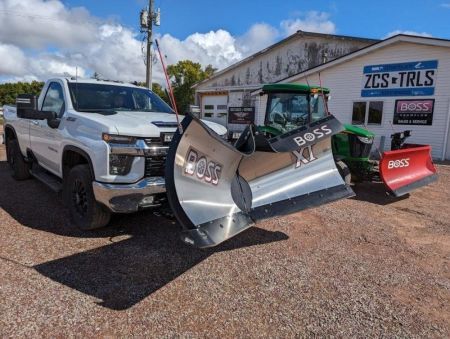 New 2026 BOSS BOSS 8'2" STAINLESS STEEL XT V PLOW Snow Plow