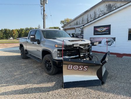 New 2026 BOSS BOSS 8'2" STAINLESS STEEL XT V PLOW Snow Plow