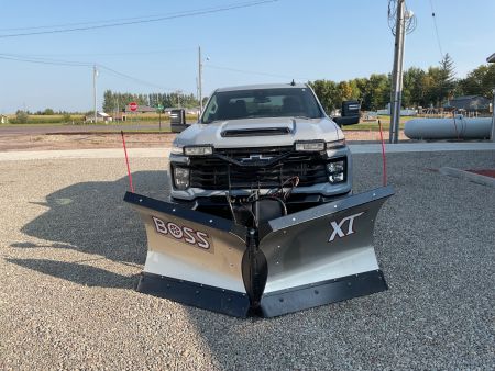 New 2026 BOSS BOSS 8'2  STAINLESS STEEL XT V PLOW Snow Plow