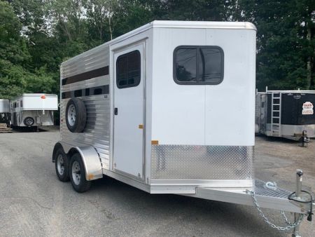 New 2027 Frontier Trailers Colt 2h Slant combo Horse Trailer