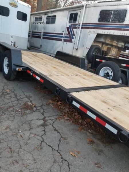 New 2025 Cross Country Manufacturing 7 x 20 Flatbed Tilt Trailer