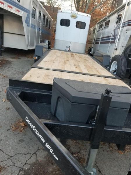 New 2025 Cross Country Manufacturing 7 x 20 Flatbed Tilt Trailer