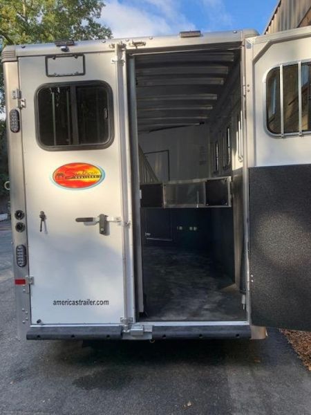 New 2027 Sundowner Trailers 206Sundowner Santa Fe 3H Slant With LQ Horse Trailer