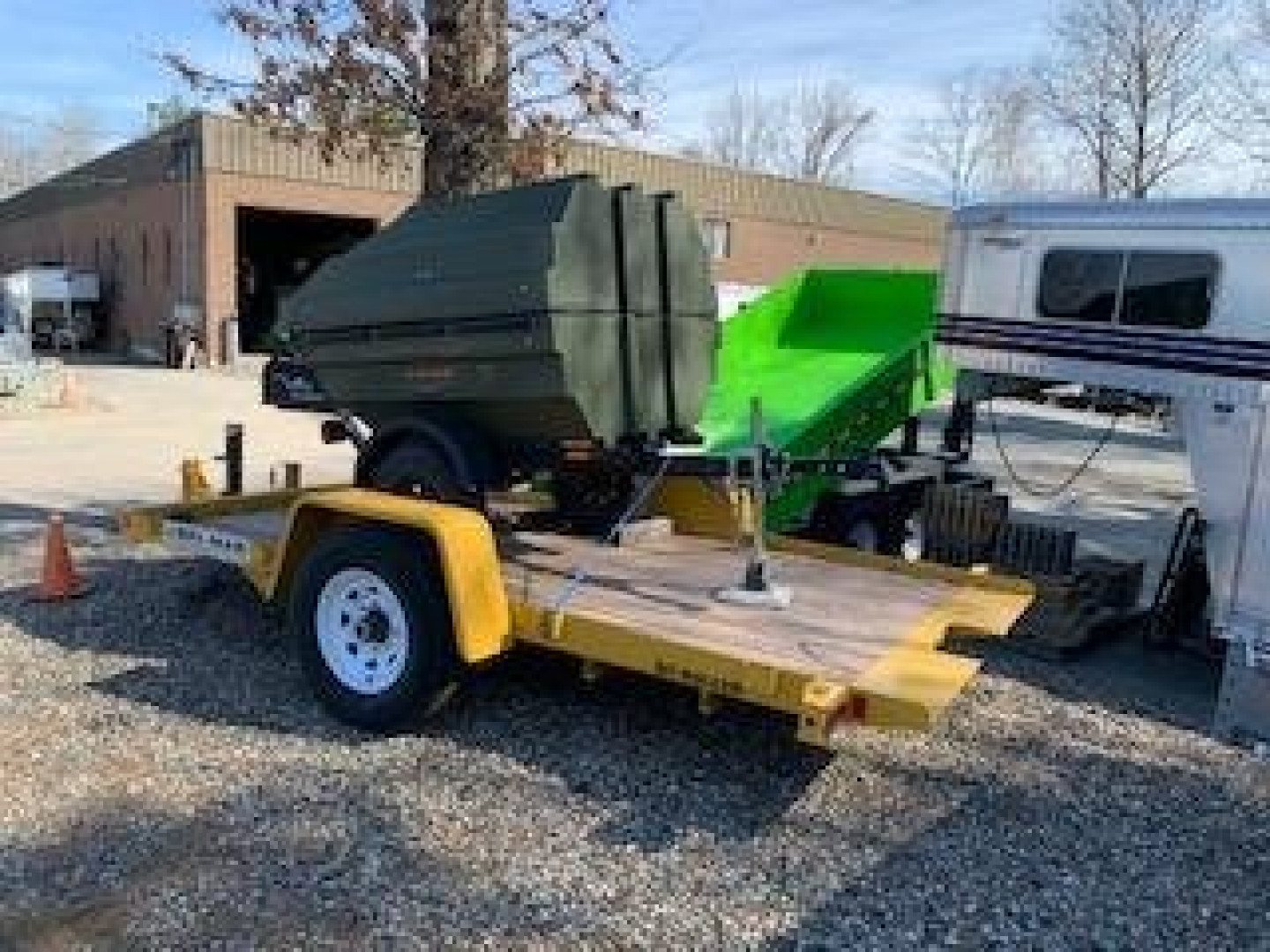 New 2022 BWISE T-712-6 Tilt Equipment Trailer
