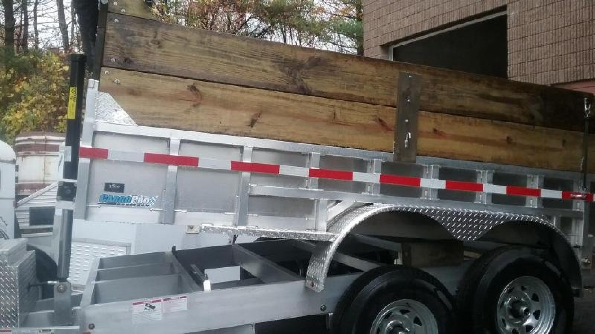 Used 2015 CargoPro Trailers Cargo Pro All Alum dump Dump Trailer