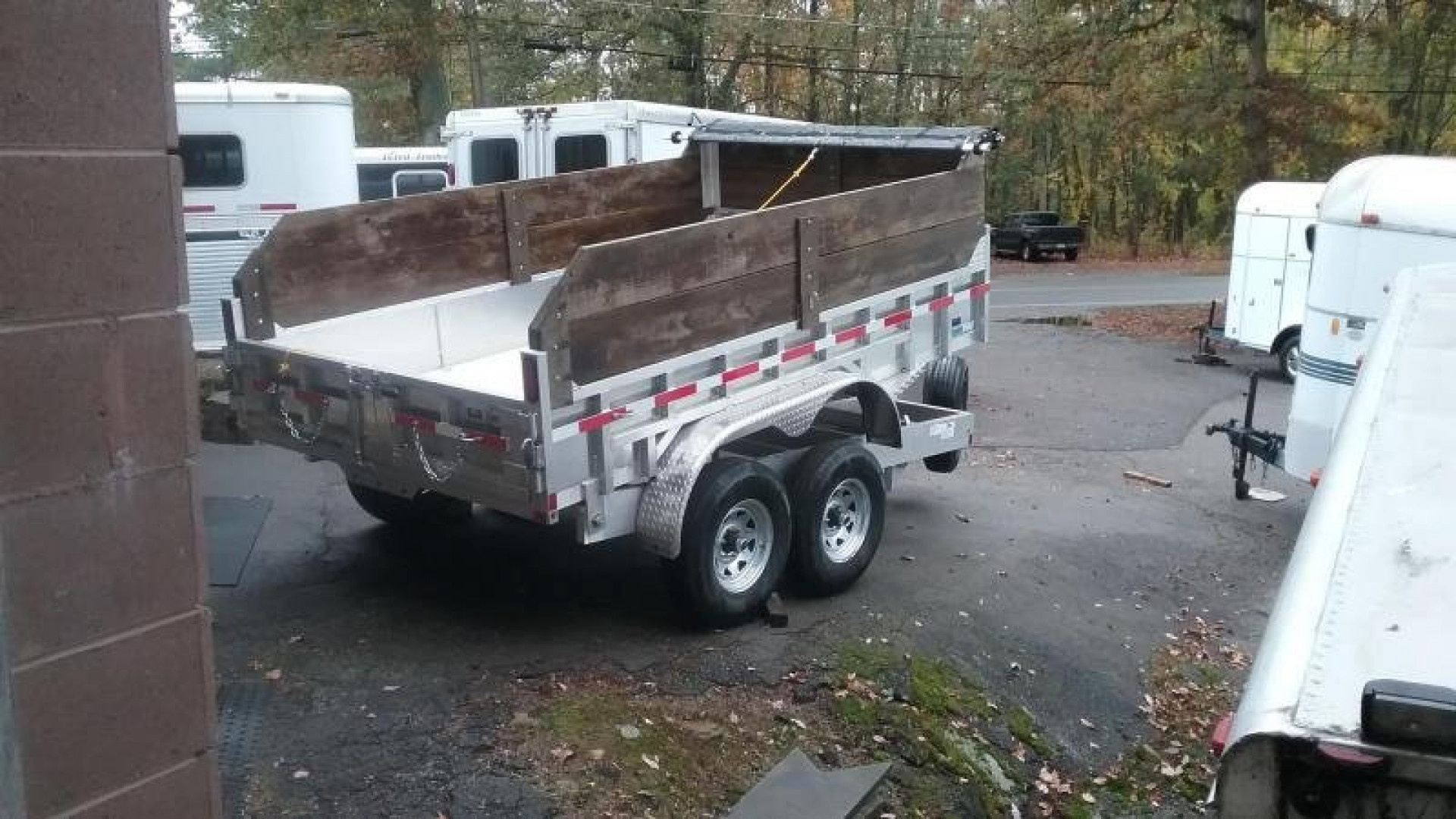 Used 2015 CargoPro Trailers Cargo Pro All Alum dump Dump Trailer