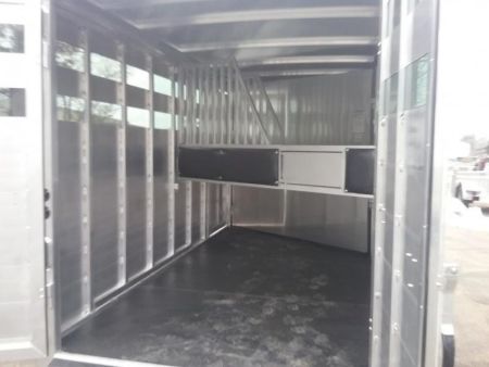 New 2024 Sundowner Trailers Stockman 2h Slant Combo BP Horse Trailer