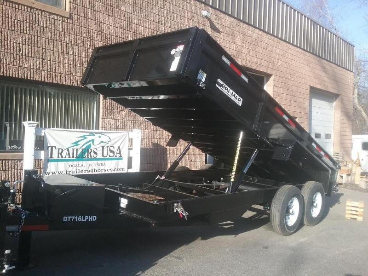 New 2023  BWISE DT716 LPHD Dump Trailer