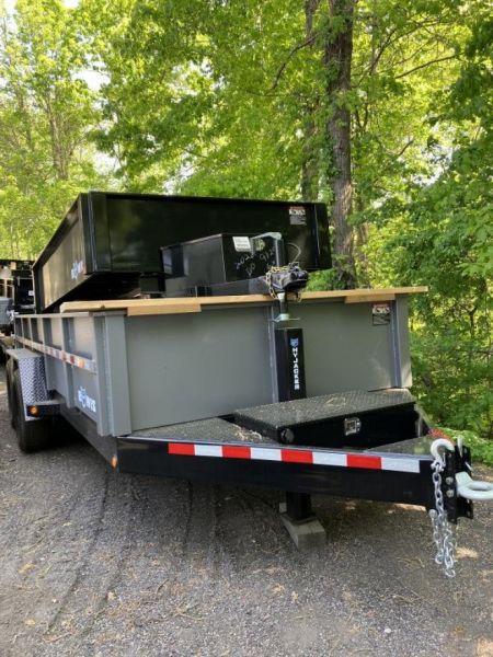 New 2022 Bri-Mar DT714LPHD-14 DUMP Dump Trailer