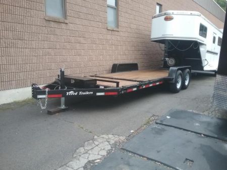 New 2023 BWISE Ht18-12Tilt Equipment Trailer