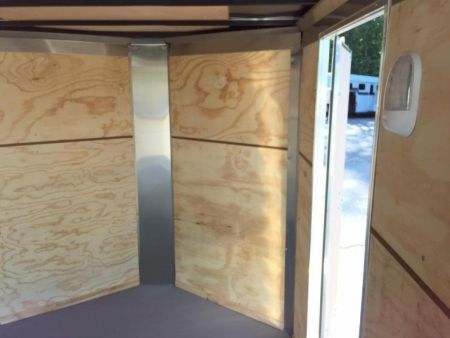 New iTi Cargo Trailers Enclosed Bike Trailer 7x12 Motorcycle Trailer