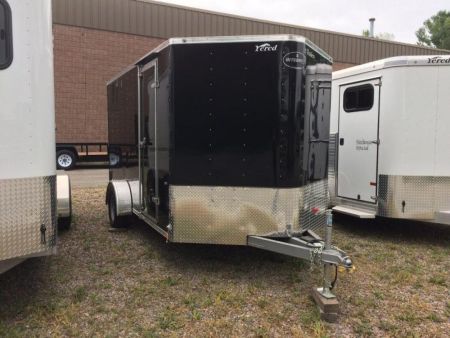 New iTi Cargo Trailers Enclosed Bike Trailer 7x12 Motorcycle Trailer