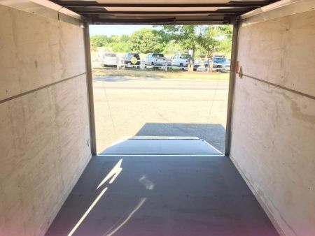 New iTi Cargo Trailers Enclosed Bike Trailer 7x12 Motorcycle Trailer