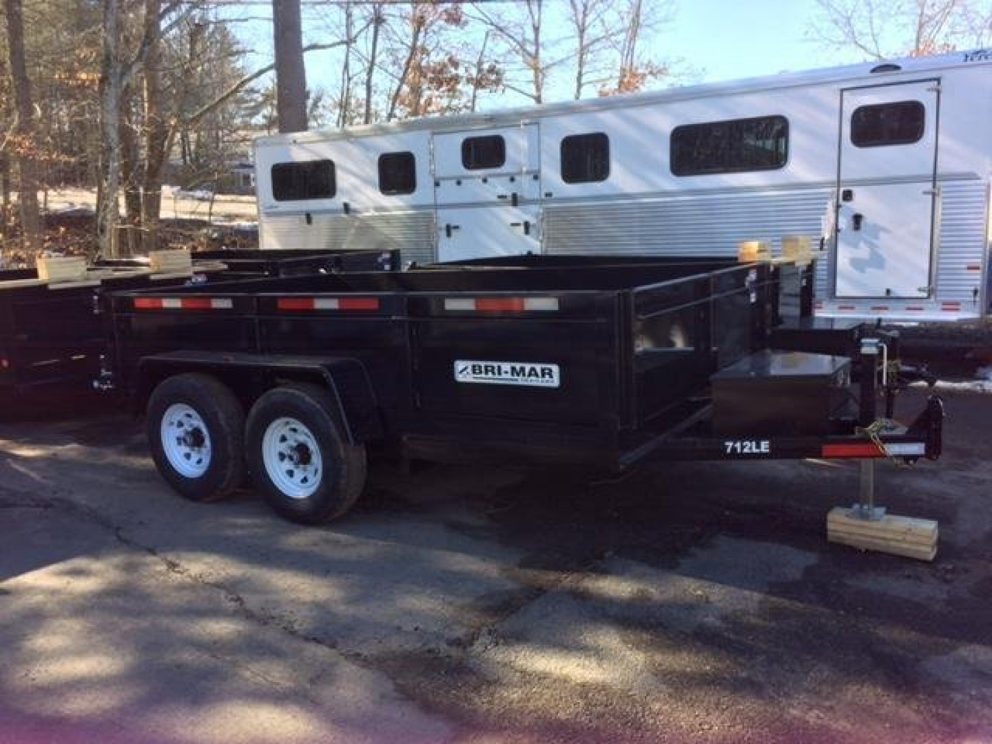 New 2023 BWISE Hydraulic Dump Trailer