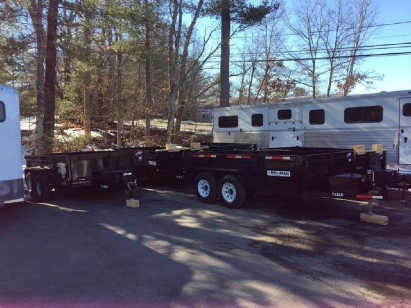 New 2023 BWISE Hydraulic Dump Trailer