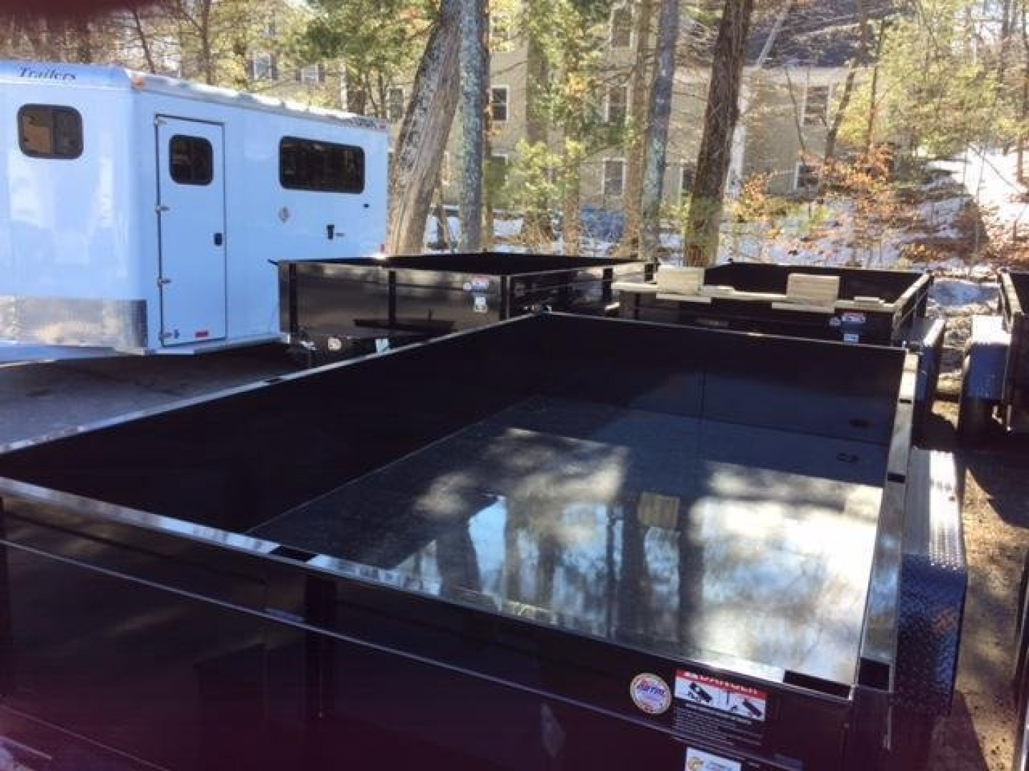New 2023 BWISE Hydraulic Dump Trailer