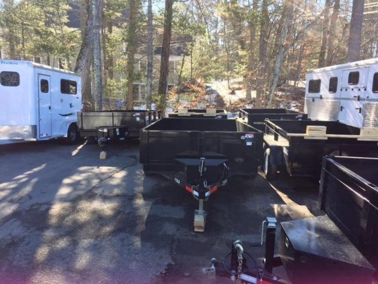 New 2023 BWISE Hydraulic Dump Trailer