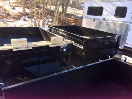 New 2023 BWISE Hydraulic Dump Trailer