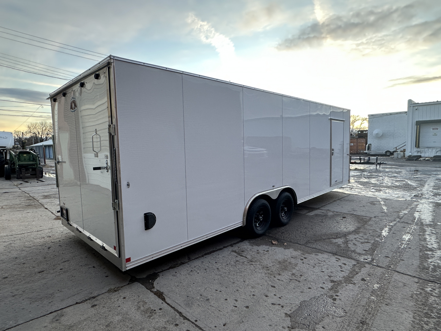 New 2026 R&M Manufacturing Big Horn 8.5X24X84 10K CONTRACTOR Cargo Trailer