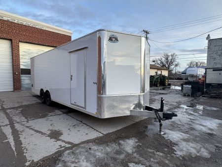 New 2026 R&M Manufacturing Big Horn 8.5X24X84 10K CONTRACTOR Cargo Trailer